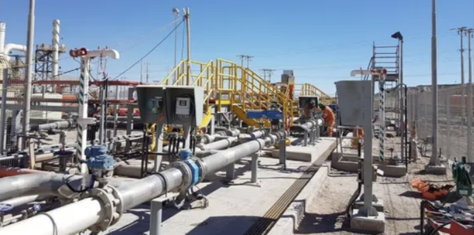 Instalaciones industriales de cañerías diseñadas por Balmey para planta minera